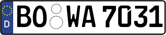 BO-WA7031