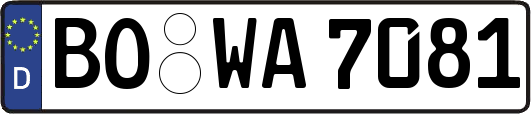 BO-WA7081