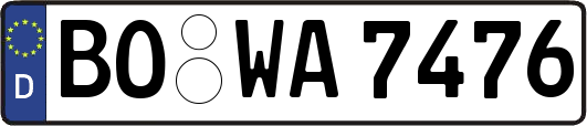 BO-WA7476