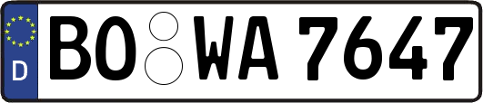 BO-WA7647