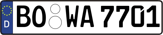 BO-WA7701