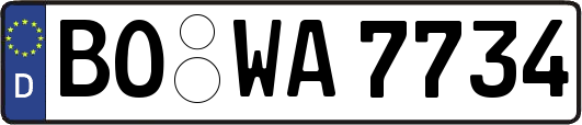 BO-WA7734