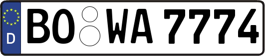 BO-WA7774