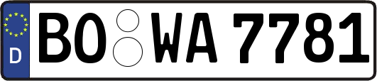 BO-WA7781