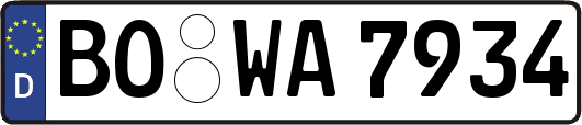 BO-WA7934