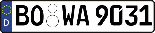 BO-WA9031