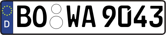 BO-WA9043