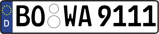 BO-WA9111