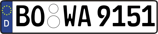 BO-WA9151