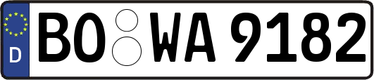 BO-WA9182