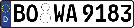 BO-WA9183