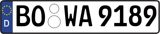 BO-WA9189