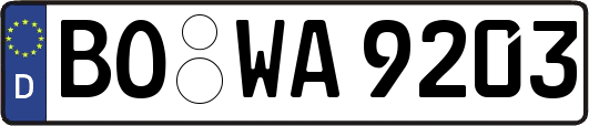 BO-WA9203