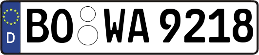 BO-WA9218