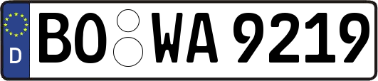 BO-WA9219