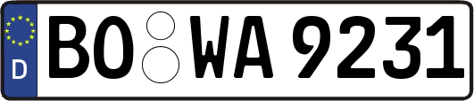BO-WA9231