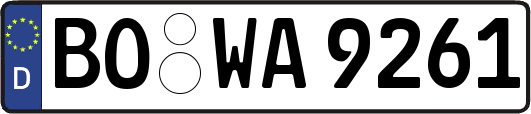 BO-WA9261