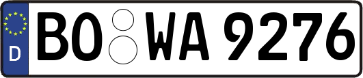 BO-WA9276