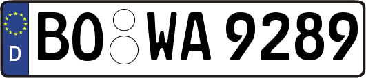 BO-WA9289
