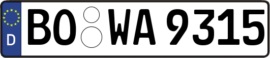 BO-WA9315
