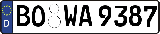 BO-WA9387