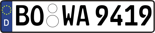 BO-WA9419