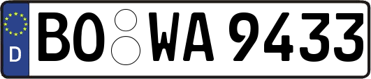 BO-WA9433