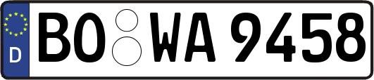 BO-WA9458