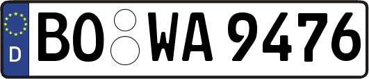 BO-WA9476