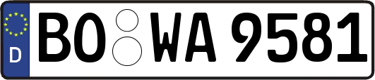 BO-WA9581