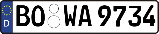 BO-WA9734