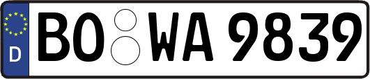 BO-WA9839