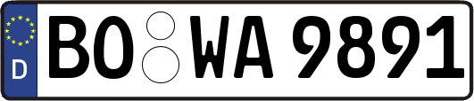 BO-WA9891
