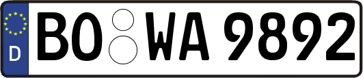 BO-WA9892