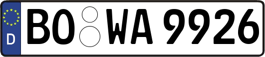 BO-WA9926