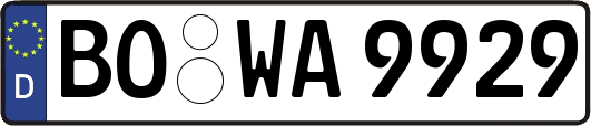 BO-WA9929