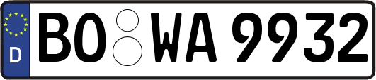 BO-WA9932