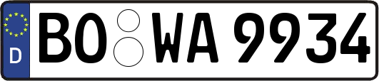 BO-WA9934