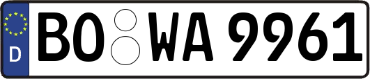 BO-WA9961