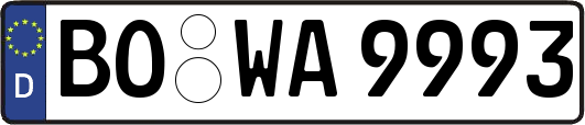 BO-WA9993