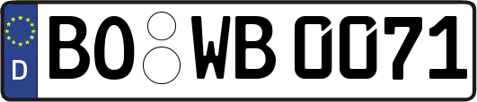 BO-WB0071
