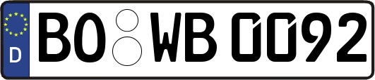 BO-WB0092