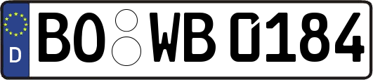 BO-WB0184