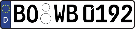 BO-WB0192