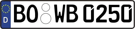 BO-WB0250