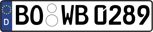 BO-WB0289