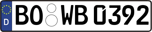 BO-WB0392