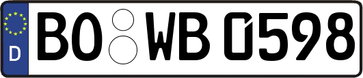 BO-WB0598