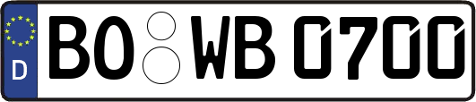BO-WB0700