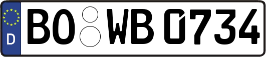 BO-WB0734